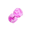 Marble Swirl UV Acrylic Fake WildKlass Plug-WildKlass Jewelry