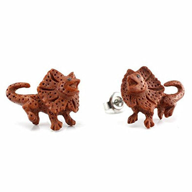 Frilled Lizard WildKlass Makerpin Earring Studs-WildKlass Jewelry