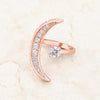 WildKlass .75ct CZ Rose Gold Delicate Ring-WildKlass Jewelry