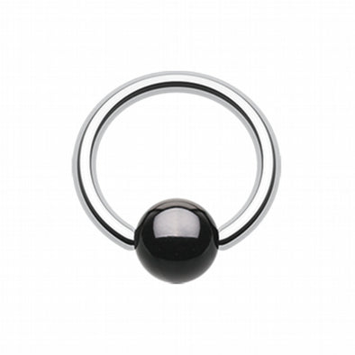 Colorline PVD Ball Ends Steel Captive Bead Ring-WildKlass Jewelry