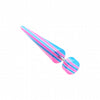 Multi Stripe Acrylic Fake Taper-WildKlass Jewelry