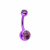 Jelly Belly Unity Gem Belly Button Ring-WildKlass Jewelry