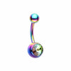 Jelly Belly Unity Gem Belly Button Ring-WildKlass Jewelry