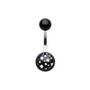 Multi Star Acrylic Belly Button Ring-WildKlass Jewelry