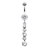 Gems Galore Belly Button Ring-WildKlass Jewelry