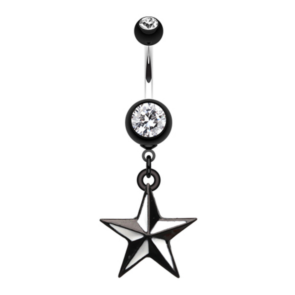 Classic Nautical Star Belly Button Ring – WildKlass Jewelry