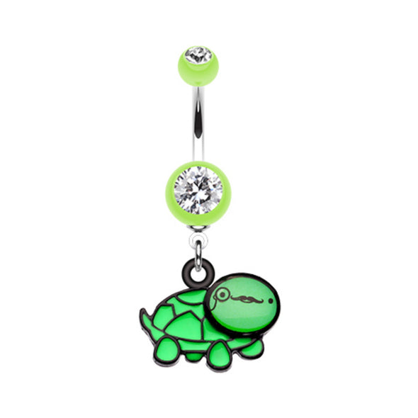 Sherlock Turtle Belly Button Ring-WildKlass Jewelry