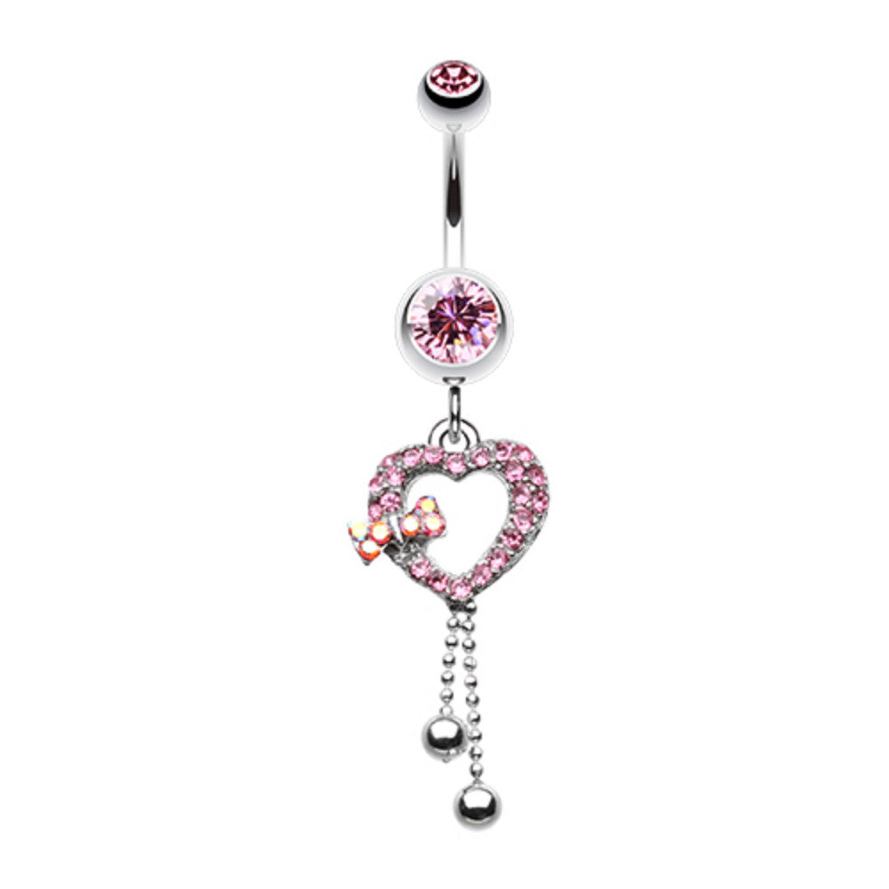 My Dainty Heart Belly Button Ring – WildKlass Jewelry