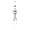 Enchanting Shooting Star Belly Button Ring-WildKlass Jewelry