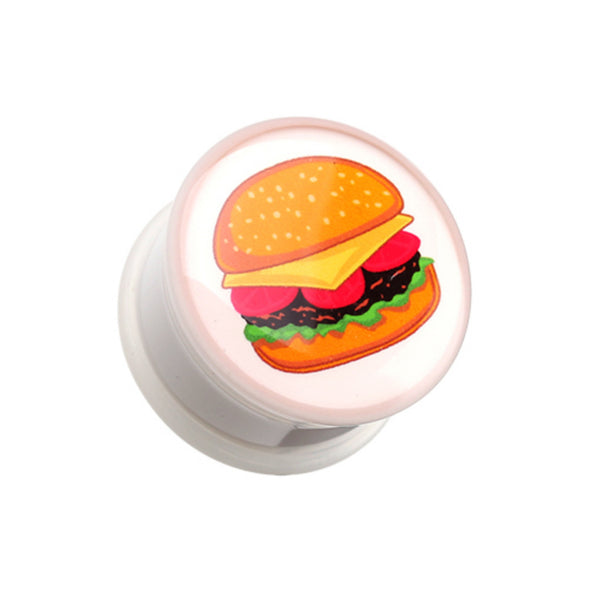 Phat Burger Single Flared Ear Gauge Plug-WildKlass Jewelry