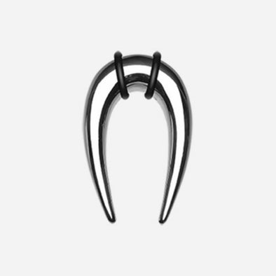 Extended Pincher Steel Ear Gauge Buffalo Taper-WildKlass Jewelry
